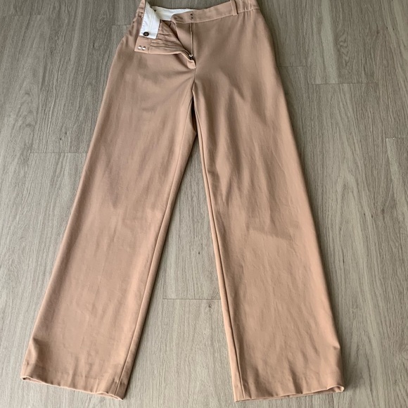 Aritzia Babaton Agency Wool Twill High-Waisted Pants Collection Saville Size 6 - Picture 7 of 16